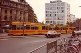 Basel tram line 10 at Aeschenplatz (1981)