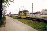 Brandenburg an der Havel railcar 106 on the side track at Hauptbahnhof (1991)