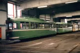Düsseldorf museum tram 2014 inside the depot Betriebshof Lierenfeld (1996)