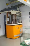 Gera railcar 168 on Straßenbahnmuseum Gera (2014)