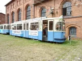 Hannover railcar 2667 on the entrance square Hannoversches Straßenbahn-Museum (2020)