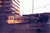Hannover tram line 6 on Thielenplatz (1986)