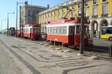 Lisbon Colinas Tour with railcar 6 at Praça do Cormércio (2008)