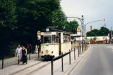 Naumburg (Saale) 4 with railcar 50 at Vogelwiese (2003)