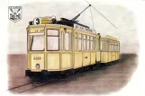 Postcard: Antwerp railcar 4409  (1981)