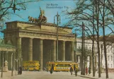 Postcard: Berlin tram line 24 in front of Brandenburger Tor (1929)
