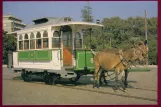 Postcard: Porto horse tram 8 on Alameda Basílio Teles (2008)