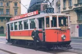 Postcard: Prague tram line 15 with railcar 2294 on Na Poříčí (1980)