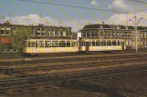 Postcard: The Hague railcar 810 near Scheveningen (1982)