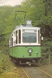 Postcard: Wuppertal BMB with railcar 53 on Bergischen Museumsbahnen (1995)