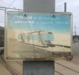 Sign: Charleroi in front of Charleroi Sud (2017)