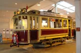 Skjoldenæsholm railcar 12 on Jernbanemuseumet Odense, seen from the side (2011)