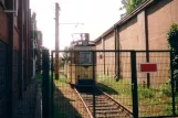 Strausberg railcar 06 at the depot Walkmühlenstraße (2001)