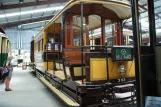 Sydney railcar 393 in Sydney Tramway Museum (2015)