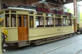 The Hague railcar 826 in Haags Openbaar Vervoer Museum (2014)