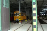 Vienna service vehicle 6426 inside the depot Betriebsbahnhof Brigittenau (2010)