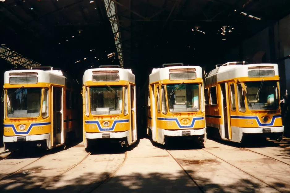 Alexandria railcar 1225 inside the depot Moharrem Bay (2002)