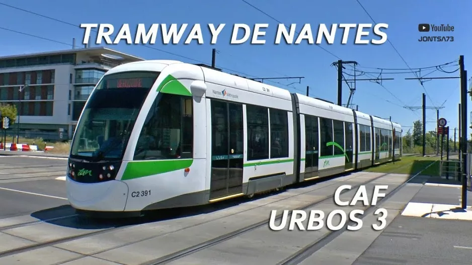 Nantes Tramway: CAF Urbos 3 Tram