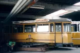 Aarhus museum tram 55 inside Århus Sporvejes depot på Bryggervej (2003)