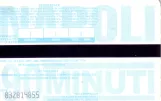 Adult ticket for Azienda Napoletana Mobilitá (ANM), the back (2005)