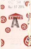 Adult ticket for Metropolitan Area Express (MAX), the front (2016)