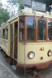 Amsterdam museum line 30 with railcar 41, the front Haarlemmermeerstation (2007)