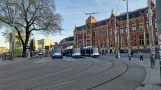 Amsterdam tram line 17  on Central Station (2024)