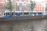 Amsterdam tram line 2 on Singel (2010)