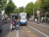 Amsterdam tram line 9 with articulated tram 780 at Artis (2009)
