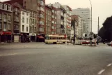 Antwerp tram line 15 with railcar 2072 on Mechelsesteenweg (1981)