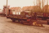Archive photo: Brussels snowplow at the depot Knokke (1978)