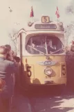 Archive photo: Copenhagen articulated tram 888 at Husum (1972)