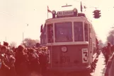 Archive photo: Copenhagen railcar 100 in Husum (1972)