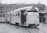 Archive photo: Gothenburg tram line 5 with railcar 706 "Sixten Camp" at Centralstation (1967-1969)