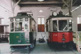 Archive photo: Graz railcar 137 in Tramway Museum (2010)