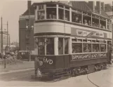 Archive photo: painted Birmingsham's Last Tramcar (1953)