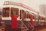 Archive photo: Zürich articulated tram 2011, the back Internationale Verkehrs-Ausstellung, Hamburg (1979)