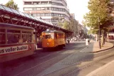 Augsburg grinder car 22 at Königsplatz (1982)