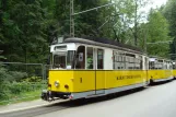 Bad Schandau Kirnitzschtal 241 with railcar 1 at Beuthenfall (2011)