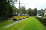 Bad Schandau Kirnitzschtal 241 with railcar 4 at Kurpark (2011)