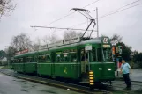 Basel tram line 16 with railcar 463 at Bruderholz (2006)
