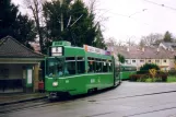 Basel tram line 8 with articulated tram 655 at Neuweilerstrasse (2006)