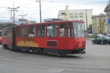 Belgrade articulated tram 352 on Savski Trg (2008)