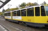 Berlin articulated tram 7031 at S+U Frankfurter Allé (2012)