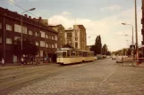 Berlin tram line 68 at S Köpenick (1983)