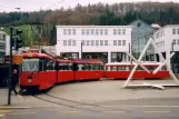 Berne tram line 9 with articulated tram 719 at Wabern (2006)