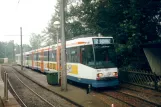 Bielefeld extra line 12 with articulated tram 567 at Senne (1998)