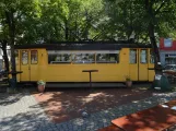 Bielefeld railcar on Siegfriedplatz (2022)