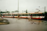 Bielefeld tram line 2 with articulated tram 544 at Sieker (1998)