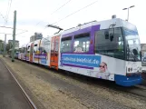 Bielefeld tram line 2 with articulated tram 571 at Sieker (2022)